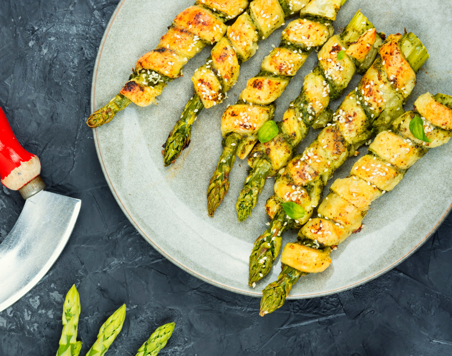 asperges vertes feuilletées asperges vertes feuilletées