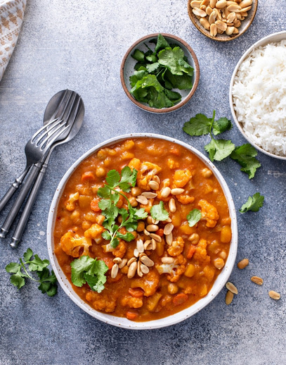 curry de courge butternut